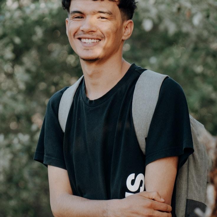 Portrait of Nova Calderon, group coordinator and fusion cooking expert